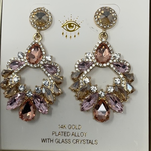Eye Candy Los Angeles Jewelry - NIB Eye Candy Los Angeles luxe collection sparkling dangle earrings